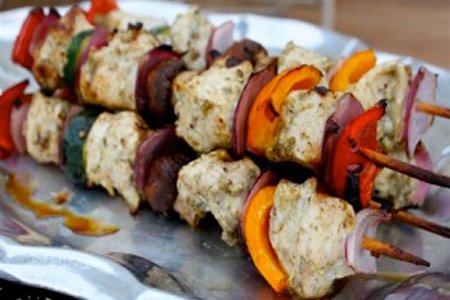 Saffron Larry Kebab Chicken Recipe