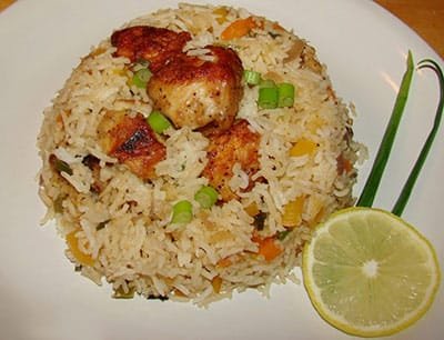 chinese Rice fish Saffron Recipe,How to cook Chinese rice, How to cook Chinese rice with fish, Bake rice, Chinese rice making method,