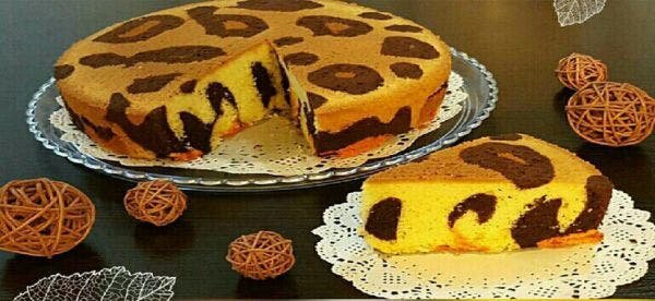 recipe for baking leopard cake with Iranian saffron, Leopard cake with Iranian saffron, Leopard cake, Leopard cake with saffron, Local food with Iranian saffron, How to prepare leopard cake with Iranian saffron, Tips for baking leopard cake with Iranian saffron, Cooking training with saffron